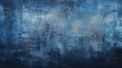 Wall Mural - texture dark blue grunge background