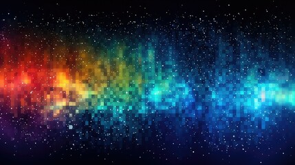 colorful starry texture