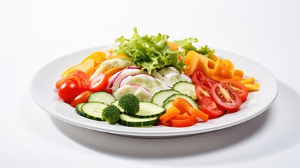 tomatoes food white plate