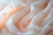 © julija - ethereal bridal textile background with delicate lace patterns soft diffused lighting creates a romantic atmosphere subtle shimmer and intricate details evoke elegance and femininity