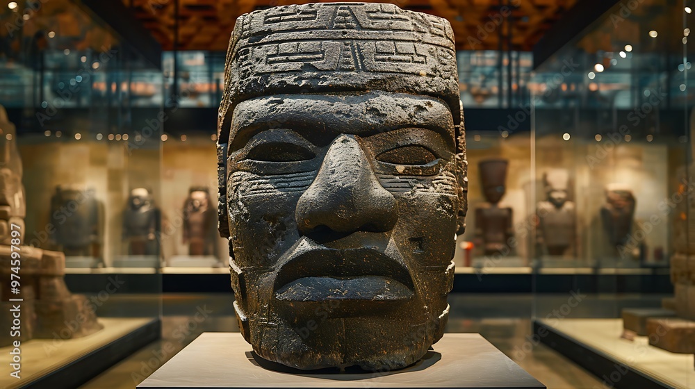 Ancient Colossal Stone Sculptures of Mesoamerica