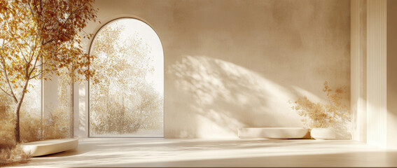 Wall Mural - Minimalist Interior Design.