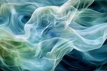 Canvas Print - abstract smoke background