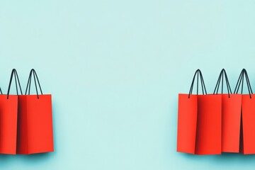 Sticker - black friday shopping concept minimal black friday shopping rush, bold discount signs, clean design,