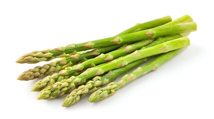 Wall Mural - A fresh bunch of green asparagus, commonly used in cooking and healthy dishes.