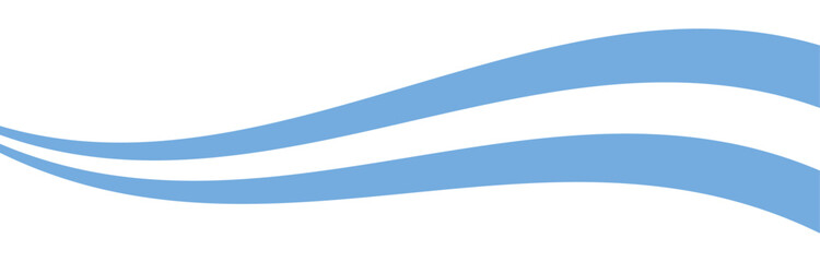 Wall Mural - Argentina Flag Wave Banner Background. Waving Argentine Flag. Colors of Argentina Flag Decoration. Vector Illustration.