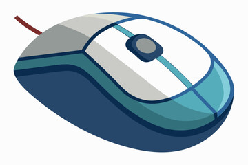 Computer mouse vector illustrator on white background