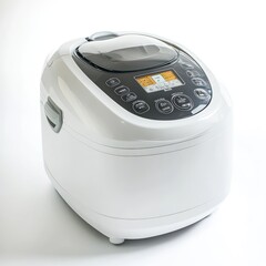 Wall Mural - A rice cooker with advanced settings, isolate on white background