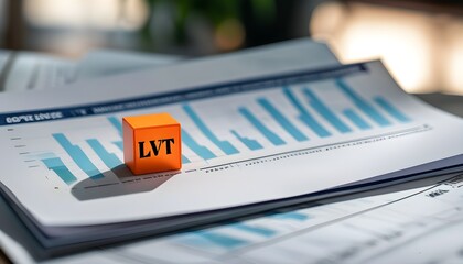 Analyzing LTV Loan to Value Ratio Trends on a Business Chart