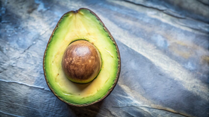 Poster - half of avocado