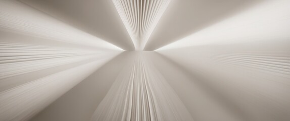 Abstract light play with lines creating a serene, modern atmosphere. Ideal for concepts emphasizing minimalism, creativity, and architectural elegance.