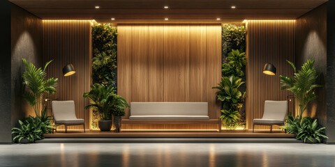 Wall Mural - Modern Lounge Area.