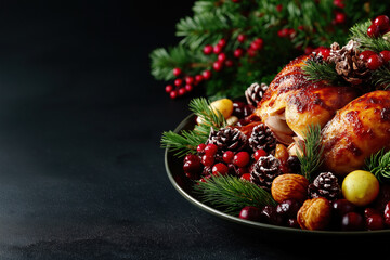 Canvas Print - Christmas Turkey