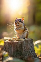 squirrel in the forest