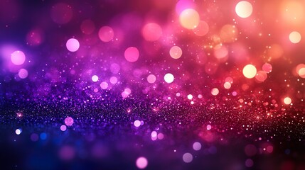 Poster - Festive glitter wallpaper with radiant sparkles and vibrant shimmering textures background