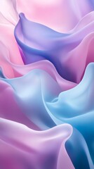 Wall Mural - Abstract pastel color fabric folds