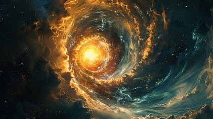 Canvas Print - Cosmic Vortex