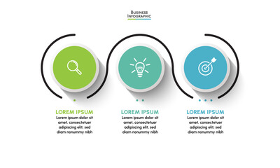 Wall Mural - Business data visualization. timeline infographic icons designed for abstract background template milestone element modern diagram process technology digital marketing data presentation chart Vector