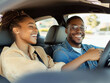 © RicardoLuiz - Happy Friends Enjoying a Drive Together in a Car