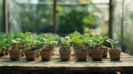 Poster - Seedlings in Pots