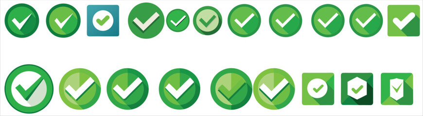 green Check mark logo