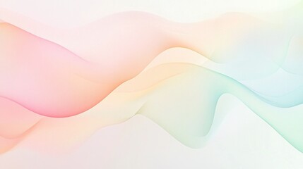 Sticker - Abstract Pastel Waves