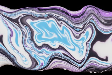 Sticker - Vibrant abstract fluid art background