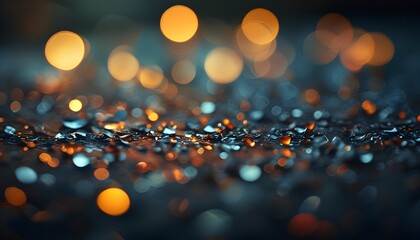 Elegant close-up of a net illuminated by soft bokeh, showcasing refined detail with gentle color grading and clean, sharp textures.