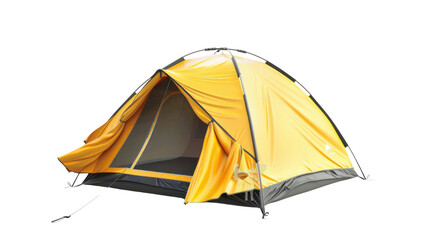 Tent on transparent background