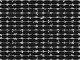 Poster - abstract background with binary code, black and white wallpaper illustration