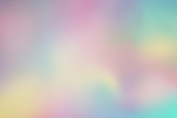 Wall Mural - 4K Vibrant Abstract Gradient Background with Blurred Noise Texture in Retro Pastel Shades