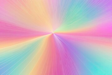 Wall Mural - 4k colorful pastel gradient background with holographic texture effect