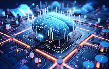 Cloud computing transfer big data on internet. futuristic digital technology