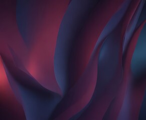 Wall Mural - a close-up view of abstract, flowing shapes in shades of purple and blue, creating a sense of movement and dynamism.