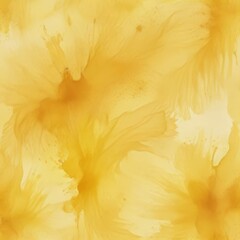 Canvas Print - a vibrant abstract pattern of yellow and orange hues, resembling the petals of a flower or the texture of a sunflower. The colors are fluid and dynamic, creating a sense