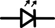 © AlinBarBar - physics electrical symbols LED