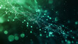 © Phuwanai - Abstract technology network with glowing