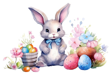 Wall Mural - png animal mammal easter bunny.