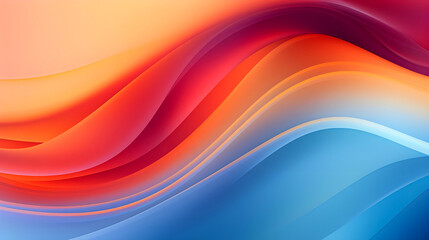 Wall Mural - Photo Abstract colorful background with waves. Abstract background colorful smooth waving texture 