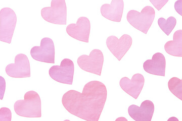 Sticker - PNG Hearts backgrounds petal pink.