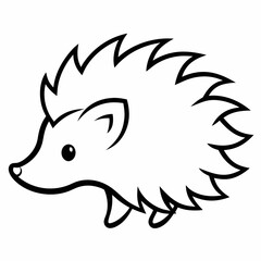 Wall Mural - hedgehog