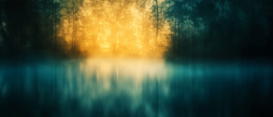 Wall Mural - abstract blurred background