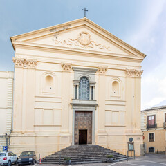 Wall Mural - View at the Rosario Church in the streets of Catanzaro in  Italy