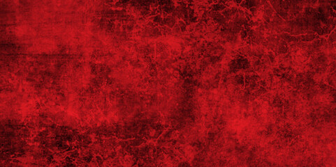 Wall Mural - Luxury modern red abstract grunge wall background for texture scratches old vintage surface dark black light and bright colored, abstract watercolor background with textures of different shades.