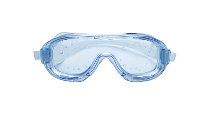 Ski goggles on transparent background