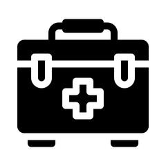 Poster - First Aid Kit glyph icon