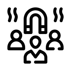 Poster - Lead Generation line icon