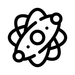 Poster - Electron line icon