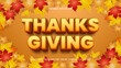 © Mulart Gallery - Editable text effect thanksgiving mock up
