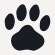 © Rawpixel.com - Black paw print icon